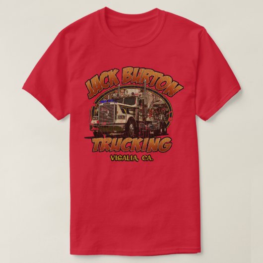 T-shirt Big Trouble In Little China Jack Burton Trucking 1 (Design devant)