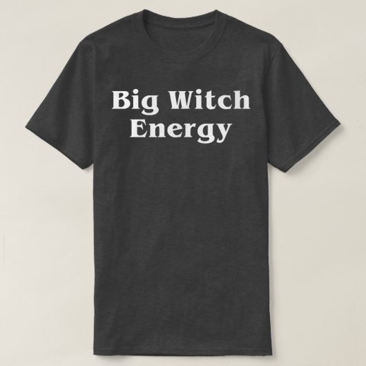 T-shirt Big Witch Energie Saison Éffrayante Funny mignonne (Design devant)