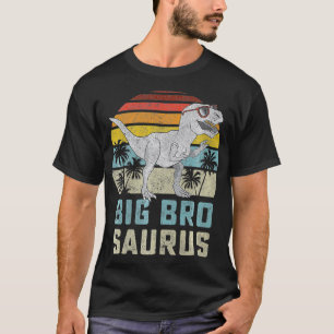 T-shirt Bigbrosaurus T Re Dinosaur Big Bro Saurus Brother