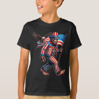 Bigfoot 4 juillet humour patriotique drapeau améri