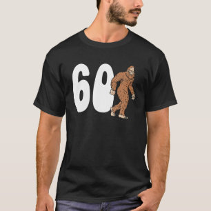T-shirt Bigfoot 60E Soixantième Anniversaire Sasquatch 60 