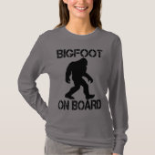 T-shirt Bigfoot à bord Funny Bigfoot (Devant)