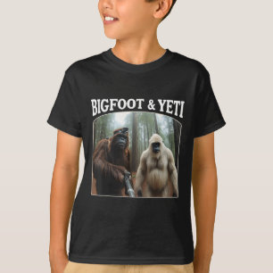 T-shirt Bigfoot & Yéti Sasquatch Drôle de Bigfoot Vlog