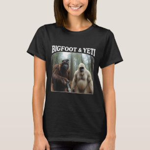 T-shirt Bigfoot & Yéti Sasquatch drôle de Bigfoot Vlog