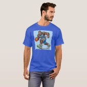 T-shirt Bigfoot Basketball. (Devant entier)