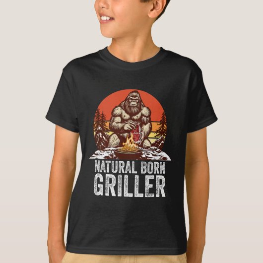 T-shirt Bigfoot Byrbeque (Devant)
