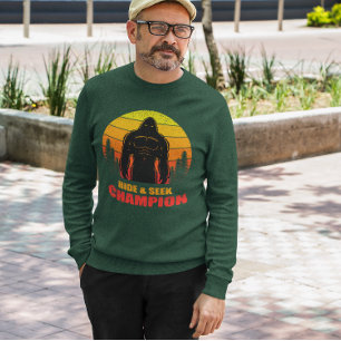 T-shirt Bigfoot Cacher et Rechercher Champion