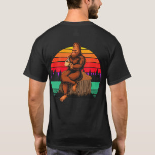 T-shirt Bigfoot Café du matin drôle Sasquatch Hommes 