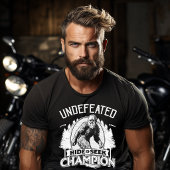 T-shirt Bigfoot - Champion invaincu de cache-cache