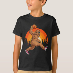T-shirt Bigfoot Crâne Vintage Rétro Ller Sasquatch Grand P