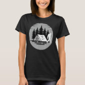 T-shirt Bigfoot dans la forêt Sasquatch Yeti (Devant)