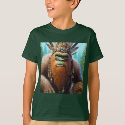 T-shirt Bigfoot Eco Warrior (Devant)