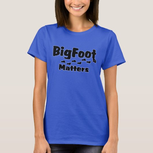 T-shirt BIGfoot est important (Devant)