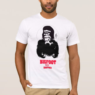 T-shirt Bigfoot est mon frère