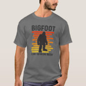 T-shirt Bigfoot est mon pote à boire Retro Sasquatch (Devant)