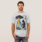 T-shirt Bigfoot et l'OVNI (Devant entier)