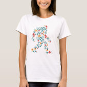 T-SHIRT BIGFOOT FLORAL (Devant)