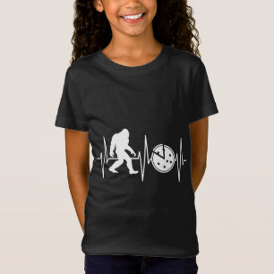 T-Shirt Bigfoot Funky Pizza Lover Cryptozoologiste Cryptoz