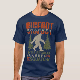 T-shirt Bigfoot grand-père régulière Grampy Sasquatatch Ho