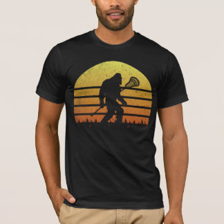 T-shirt Bigfoot Lacrosse Rétro Unisex Tee