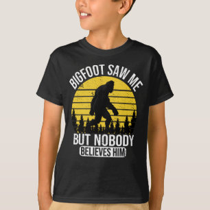 T-shirt Bigfoot M'A Vu Mais Personne Ne Le Croit Hommes