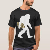 T-shirt Bigfoot Morel Mushroom Hunting Design (Devant)