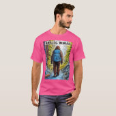 T-shirt Bigfoot Original Analog Nomad - Funny Randonnée Sa (Devant entier)