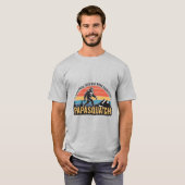 T-shirt Bigfoot : Papasquatch (Devant entier)