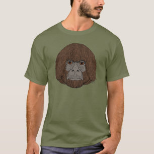 T-shirt Bigfoot Portrait 2 (Comme l'Homme)