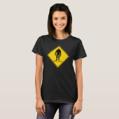 T-Shirt Bigfoot pour femmes (Devant entier)