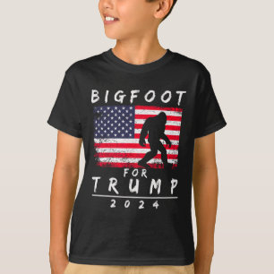 T-shirt Bigfoot pour Trump - Votez Trump Drôle Sasquatch Y