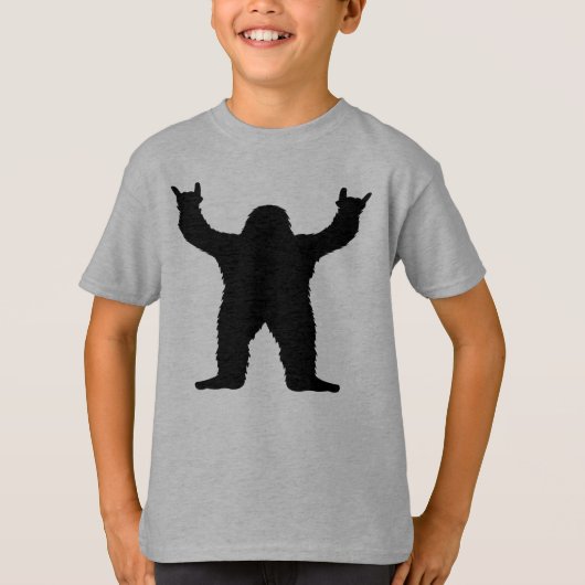 T-shirt Bigfoot Rock On (Devant)