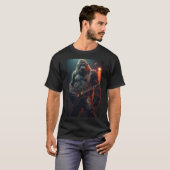 T-shirt Bigfoot Rock Star (Devant entier)