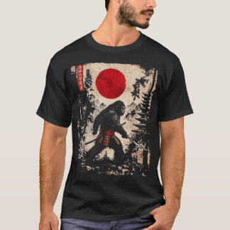 T-shirt Bigfoot Samouraï Katana