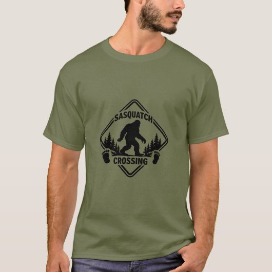 T-Shirt Bigfoot Sasquatch (Devant)