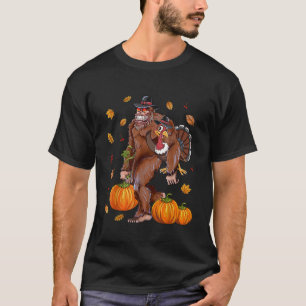 T-shirt Bigfoot Sasquatch Turkey