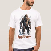 T-shirt Bigfoot Sasquatch Yeti Monster Créature (Devant)