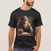 T-shirt Bigfoot Sherlock Holmes (Devant)