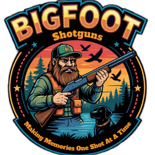 T-shirt Bigfoot Shotguns Making Memories