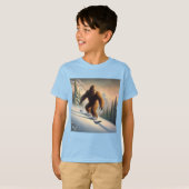 T-shirt Bigfoot Snowboard (Devant entier)