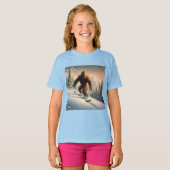 T-shirt Bigfoot Snowboard (Devant entier)