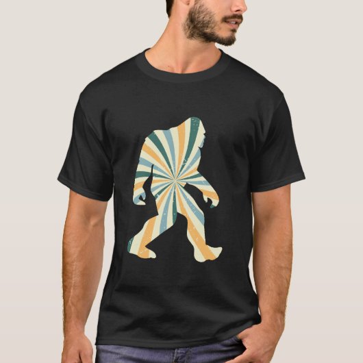 T-shirt Bigfoot Squatchy Rétro Style 90s (Devant)
