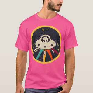 T-shirt Bigfoot Ufo Believer Funny Aliens Design Cadeau
