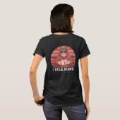 T-shirt Bigfoot Valentine PNG Sublimation Design (Dos entier)
