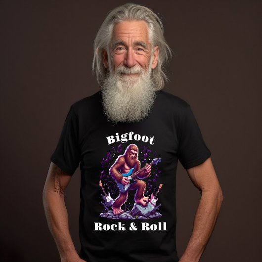 T-shirt Bigfoots Rock & Roll