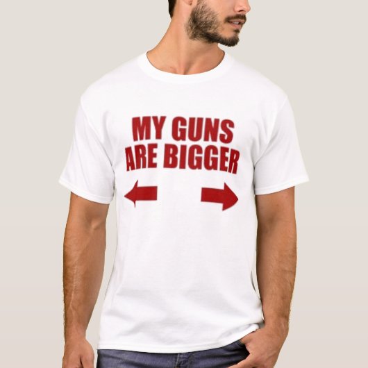 T-SHIRT BIGGER-GUNS (Devant)