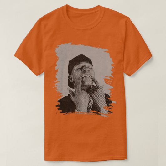 T-shirt Bigscarr Retro poster (Design devant)