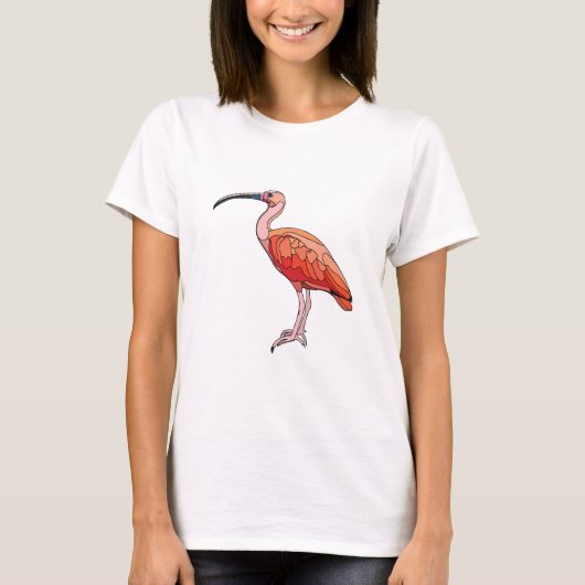 T-shirt Bihoreau rougegorge (Devant)