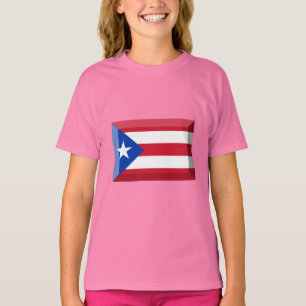 T-shirt Bijou de drapeau de Porto Rico