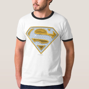 T-shirt Bijoux bleu supergirl